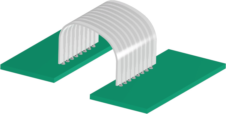 Flat Flex Cable Jumpers in 1.00mm to 5.08mm pitch