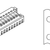 1.00mm Pitch, 1 Row, Straight, Wire Mount, Wire to Board, Crimp Connector, 18 Contacts