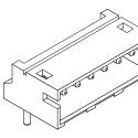 1.50mm Pitch, 1 Row, Horizontal, Through Hole, Wire to Board, Crimp Connector, 6 Contacts