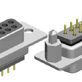 D-Sub, Ferrite Filter, Straight, Through Hole, 25 Contacts, Female, Tin/Gold, 4-40 UNC Rivet + Board Lock