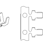2.50mm Pitch, Wire Mount, Crimp, Tin, 22-28 AWG