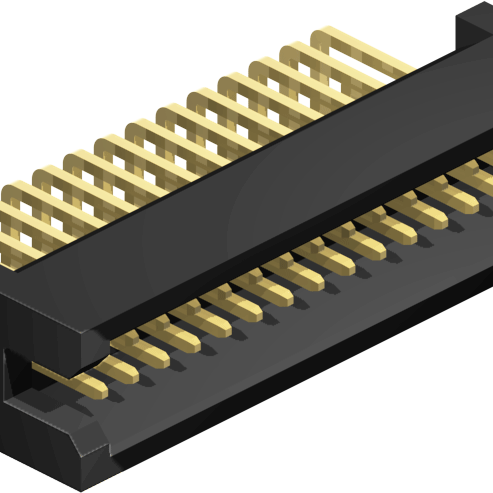 Mating Box Header E-Tec - 1.27mm Pitch, 2 Row, Horizontal, Through Hole, Header, Box ...