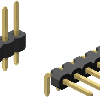 2.00mm Pitch, 1 Row, Vertical, Through Hole, Header, Pin Header, 4.5mm Mating Pin Height, Tin, 4 Contacts